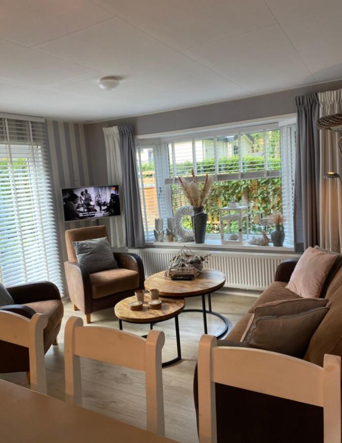 Luxe Chalet Met Prachtig Terras Op De Veluwe , Veel Privacy 霍德鲁 外观 照片